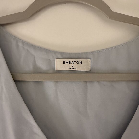 ARITZIA Babaton - Light Blue Blouse (Size M) - Picture 2 of 6